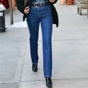 A.P.C. Straight-Leg Blue Jeans